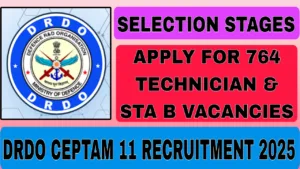 DRDO CEPTAM 11 Recruitment 2025